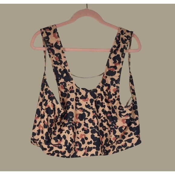 In The Style Brown Women's Leopard Print 2-piece Bikini Set Size 26 NWT - Picture 14 of 16